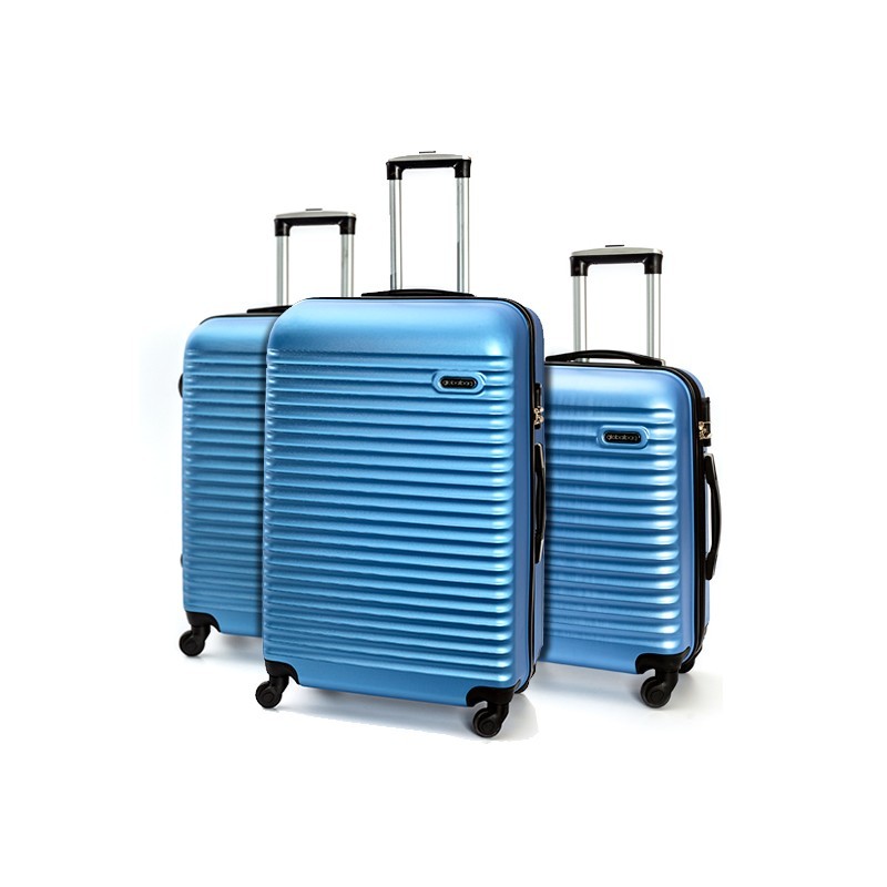 Juego de 3 Maletas GLOBALHARD Azul